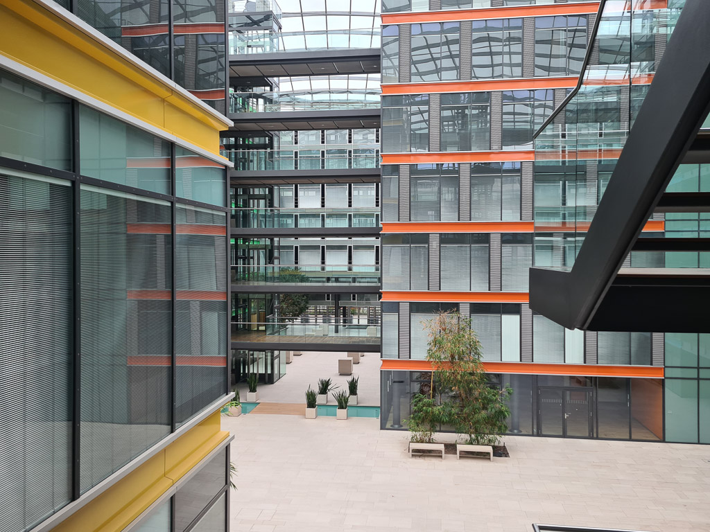 Malerarbeiten Bürokomplex